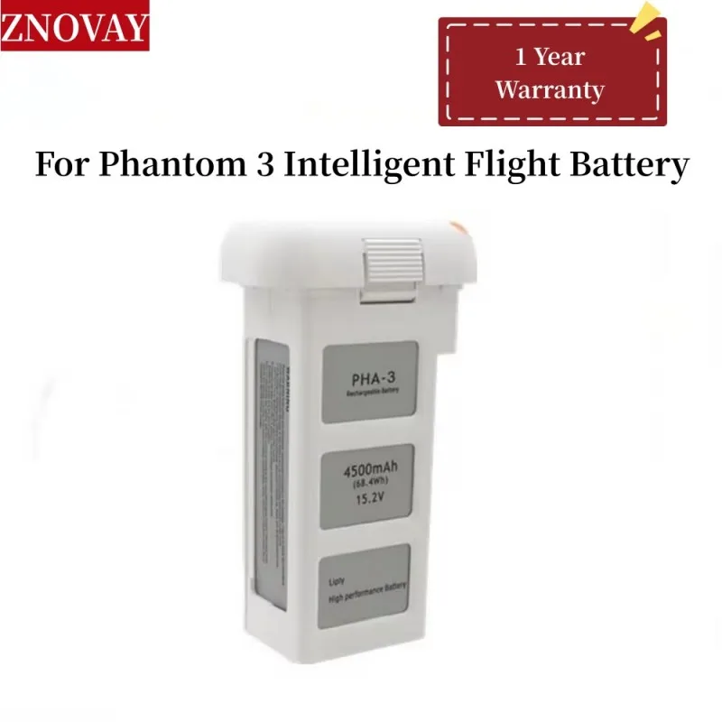 

For Phantom 3 Intelligent Flight Battery For Phantom 3 Pro UAV Replacement Accessories 4500mah 15.2v Flight Time 24 Min