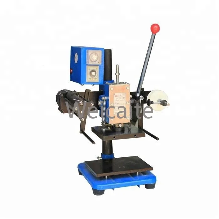 

WD-170-1 Industrial 150 * 160mm Stamping Area Manual Bronzing Machine Paper/pvc Card/leather Bronzing Hot Press