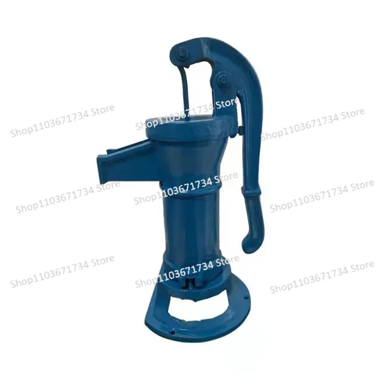 

Iron Suction Pump Manual Water Jet Pump Domestic Well Hand Shake Suction Well Pump Groundwater for Home Garden Yard Lift 8 Meter