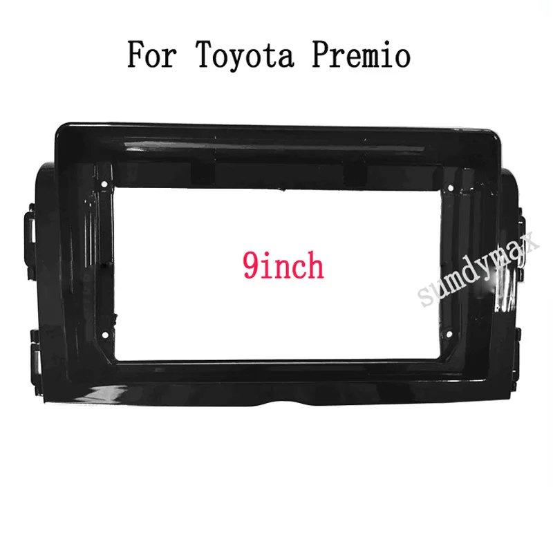 

9inch 2Din Car Stereo Radio DVD Panel Mount Fascia Kit for Toyota Premio Refitting Frame Dashboard