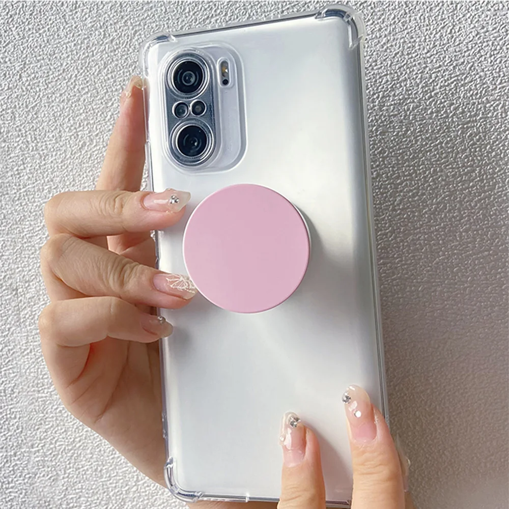 Fingerringhalter, Ständer, Taschenbuchse für iPhone 15, Samsung, unterstützt Telefon, Mobiltelefone, Grip Tok, zusammenklappbare einfarbige Halterung – Detail 8