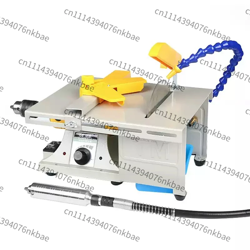 6th Generation 220V Multifunctional Jade Carving Machine, Mini Grinder Polisher Small Cutting Machine for Gem Stone Processing