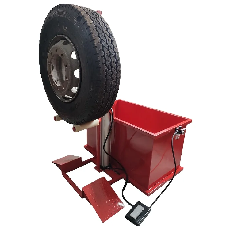 

Inner Tube and Tubeless Tire Repair Machines Pneumatic Car Tire Leak Tester Auto Tyre Leakage Testing tank