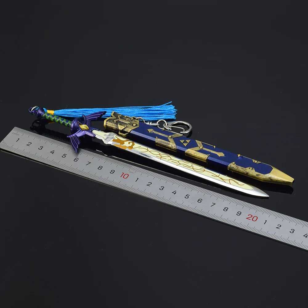 22CM leyenda de Cerda juego arma periférica espada maestra Remake con vaina aleación artesanía ornamento regalos de cumpleaños juguetes niños