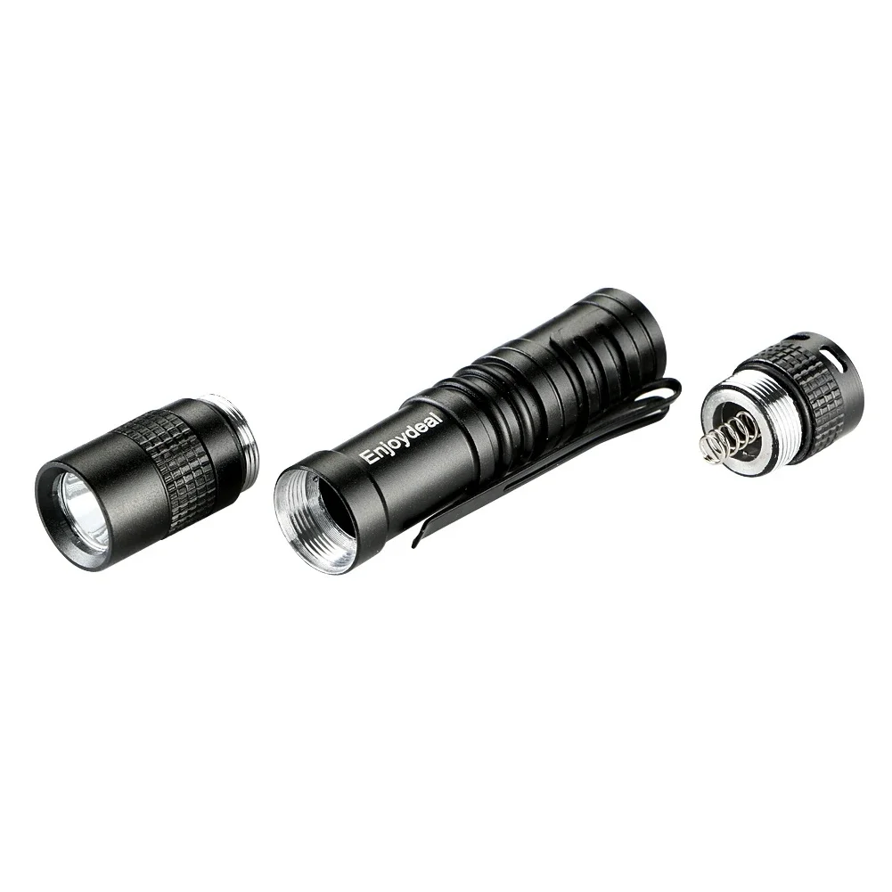 Mini Flashlight LED Flashlight Torch Lamp 1000 Lumen Penlight Clip Work Light Outdoor Camping Lanterna