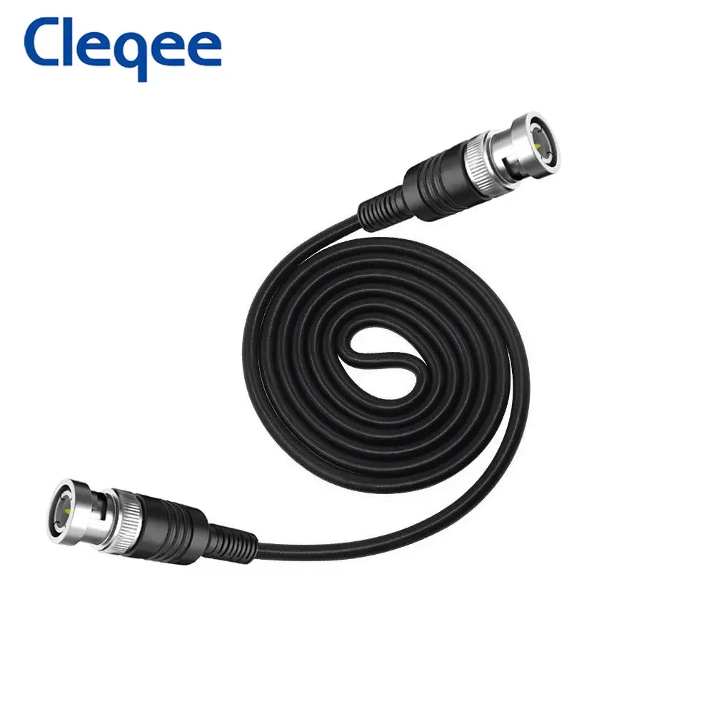 Cleqee P1013 BNC-BNC Cable 100cm BNC to BNC Test Lead Q9 Male Plug Oscilloscope Probe 500V 5A