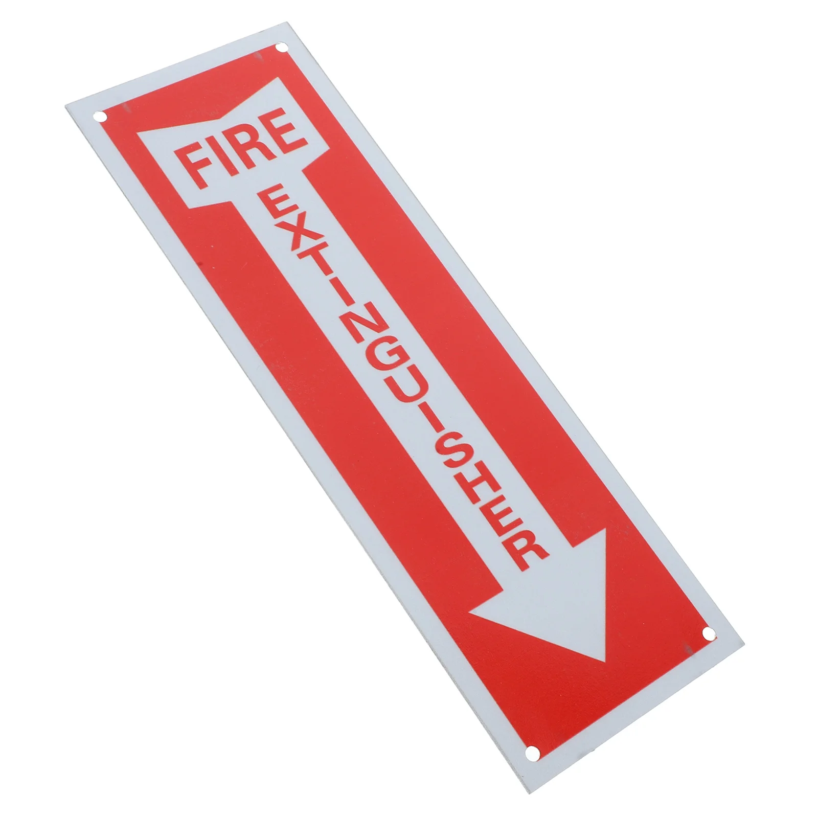 Fire Extinguisher Sign Open Signs Car Reflective Extinguishers for Office Factory Metal