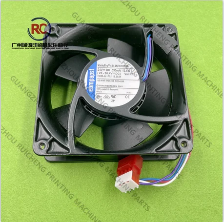 

1 Piece New F2.115.2531 Sheet Fan for Heidelberg SM/CD102/XL75 Printing Machine 4114N/37HHPR 24V 13.5W Delivery Fan F2.115.2441