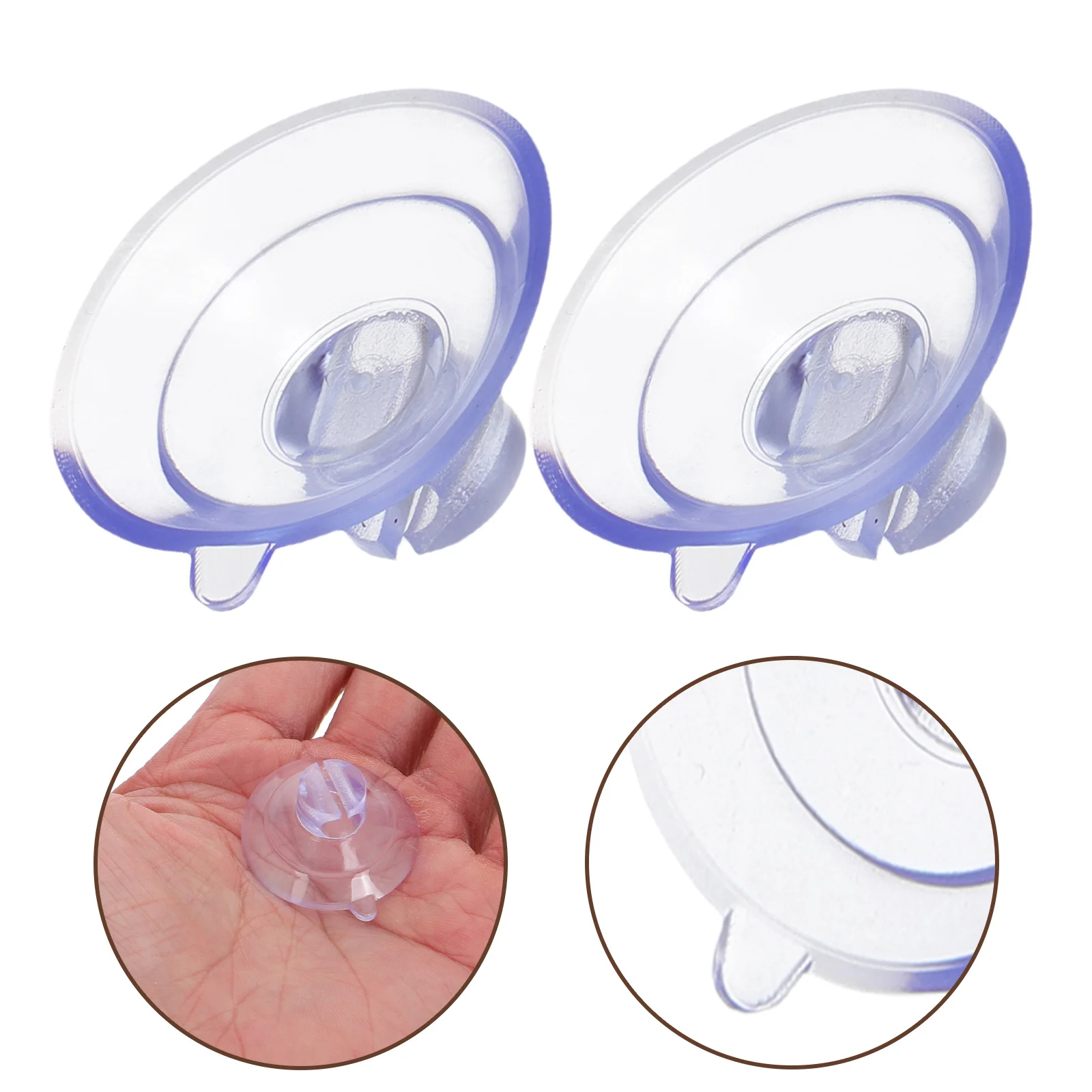 

30 pcs Suction Cup Hooks Holder Cable Management Clip For Fairy Lights Christmas Decoration Window Glass Shower Outdoor Hanging