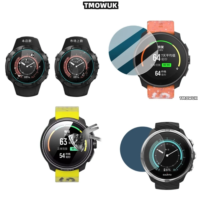 

For Suunto 5 7 9 Peak Pro Race S 45mm 49mm OCEAN Traverse Alpha Crystal Clear Tempered Glass Protector UV Coating