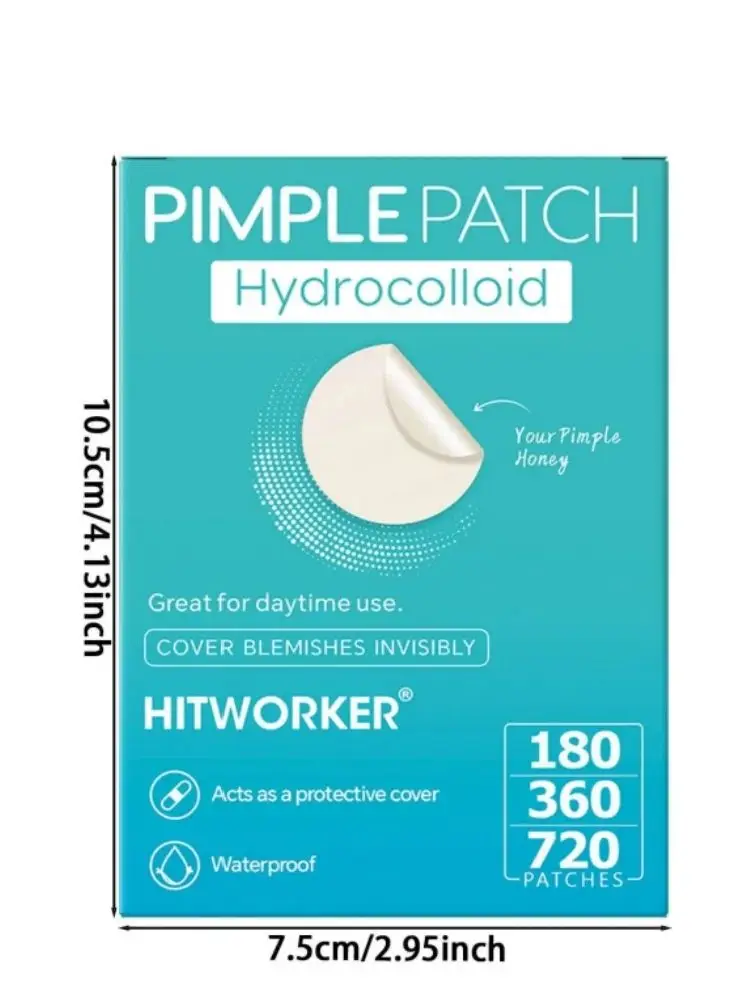 Die 180/360/720-Pflaster/Box mit Hydrogel-Akne-Pflastern kann Akne-Pflaster effektiv abdecken, die sowohl für Männer als auch für Frauen – Detail 4