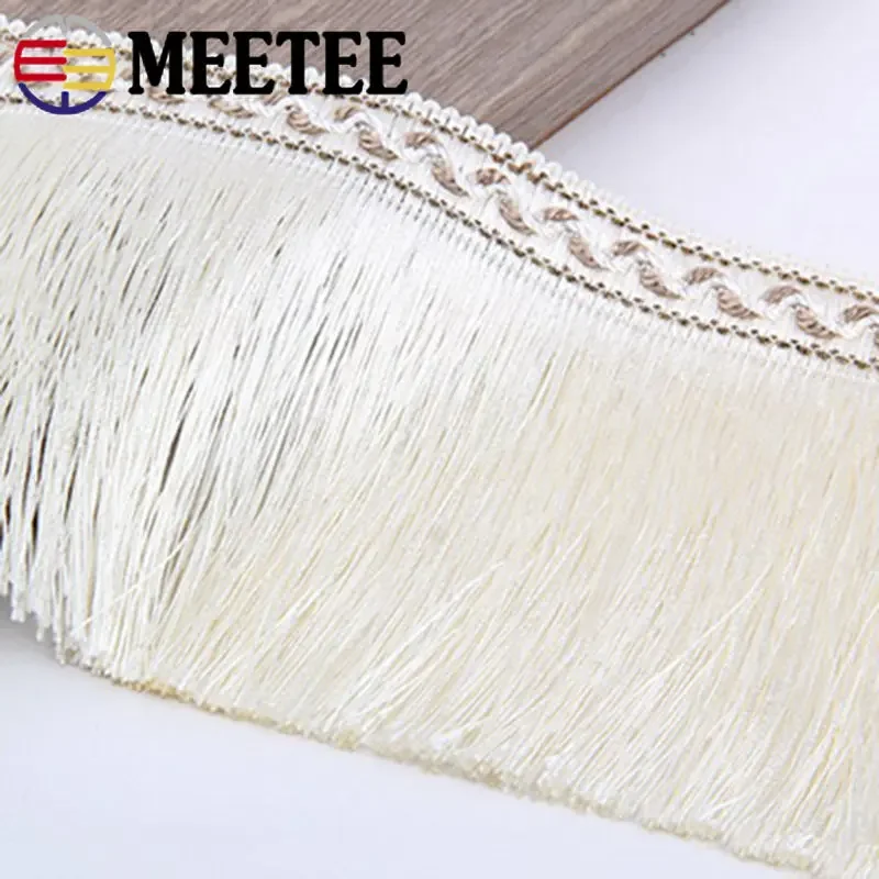 1/2/4Meters 13cm Curtain Tassel Fringe Trimming DIY Home Textile Garment Braid Trim Lace Ribbon Decor Sewing Accessories