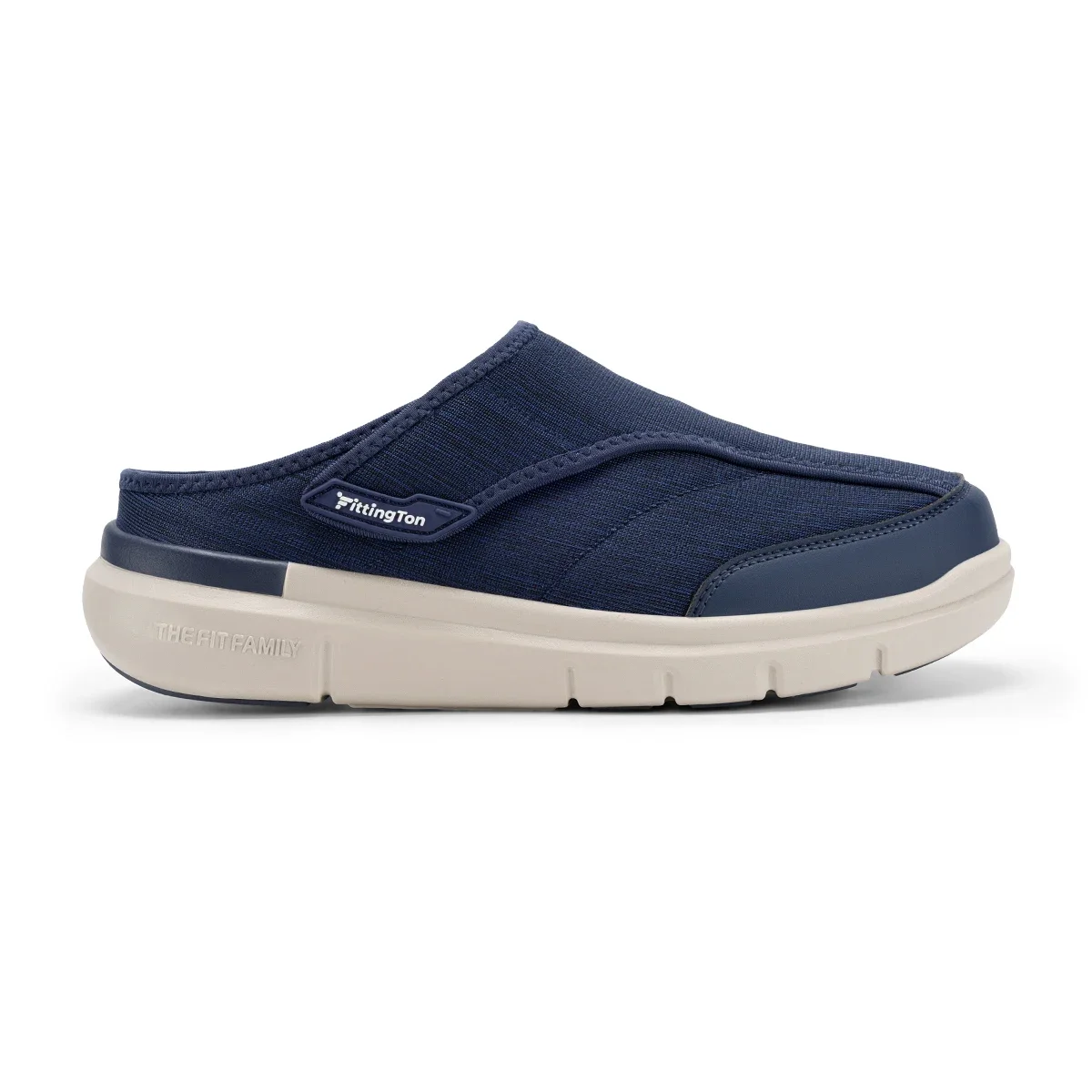 Fitington Weite Hausschuhe für Herren, Slip-On Mules Clogs für geschwollene Füße, verstellbar, für den Innenbereich, leichte Laufschuhe – Detail 2