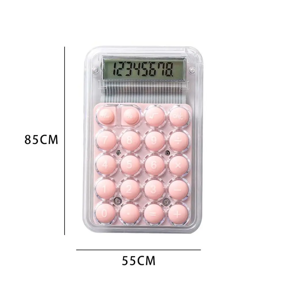 Multifunctional Calculator High Quality ABS Stationery Electronic Calculator Learning Supplies Mini Candy Color Calculator