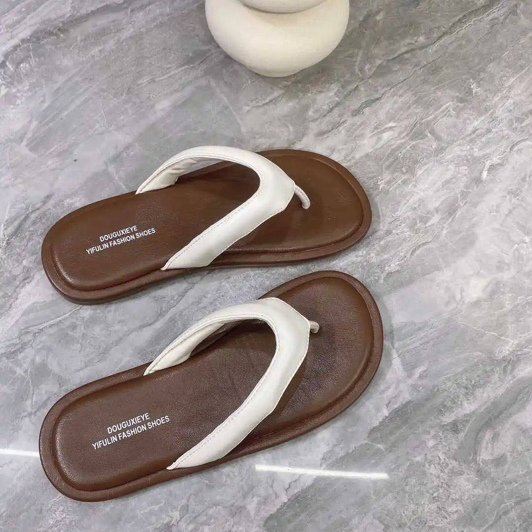 شقة بوت الرومانية Sle ثونغ النعال الصيف عادية Faionable تنوعا Beach oes لينة بوت ملابس خارجية للشابات