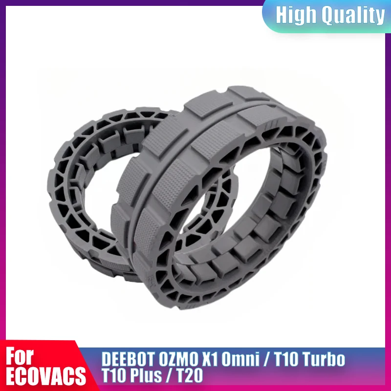 

Replacement Part Wheel Tire for ECOVACS DEEBOT OZMO X1 Omni / T10 Turbo / T10 Plus / T20 Robot Vacuum Cleaner Accessoroy