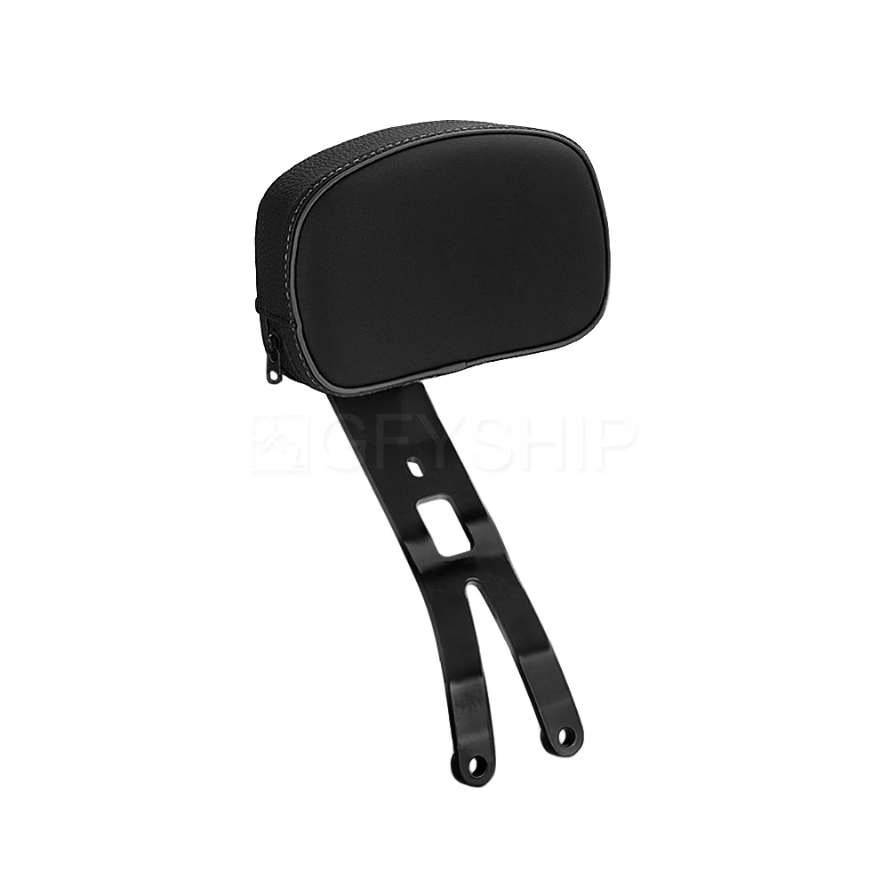 

For Indian Scout Bobber 2025 Scout Classic, Sixty, Limited Motorcycle Lower Profile Rider Backrest With PU Leather Pad Bolt-on