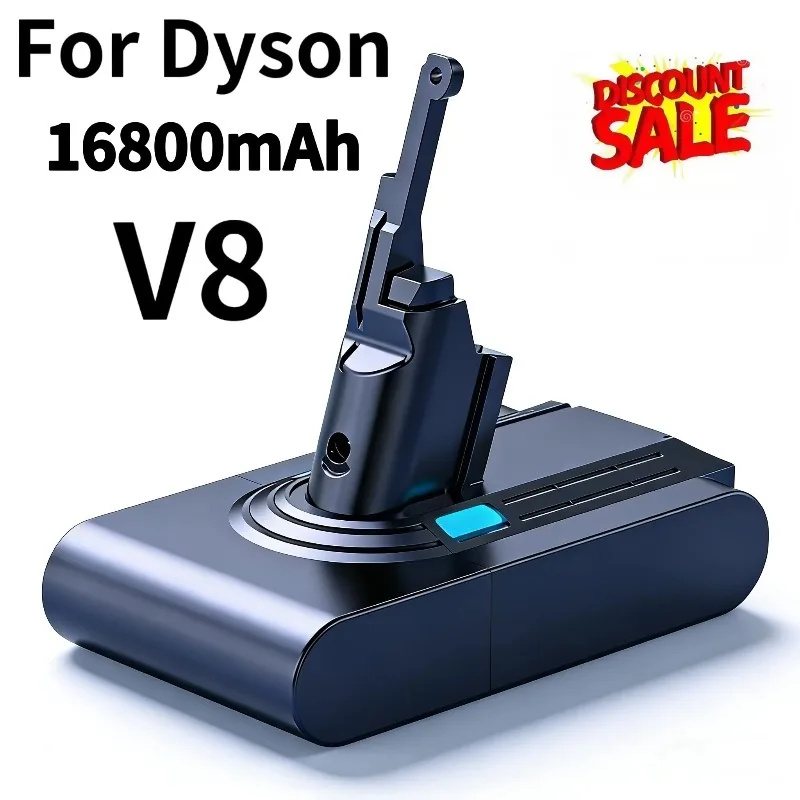 

Аккумулятор 21.6В 16800мАч повышенной емкости для ручного пылесоса Dyson V8 Absolute SV10