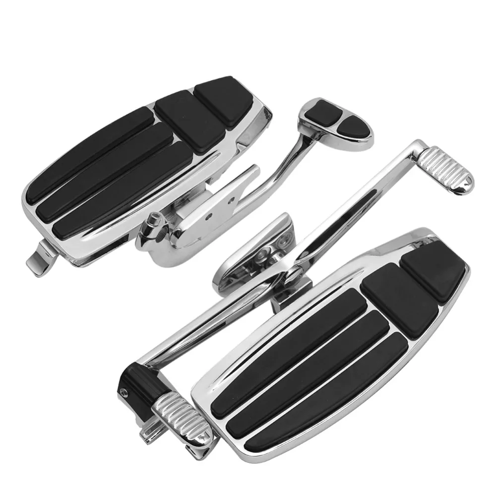 Chrome Driver Floorboard Forward Control Kit For Honda GoldWing GL1800 ABS GL1800A Valkyrie GL1800C F6B GL1800B Gold Wing 01-17