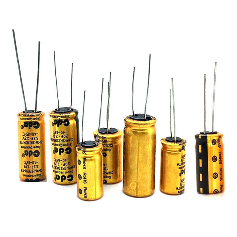 

CHW CDA Super Capacitors Farad capacitor 2.7V 12F SuperCapacitors CHW-2R7126R-TW