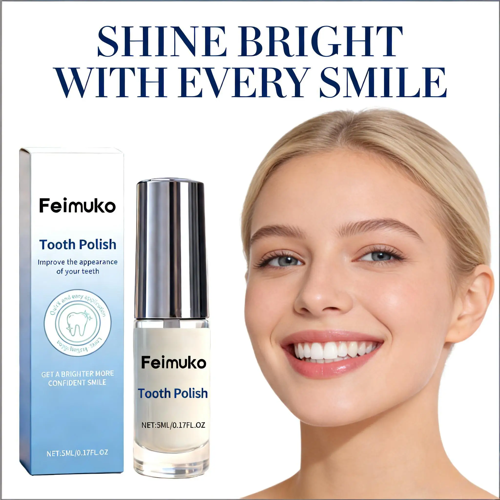 Teeth Paint Whitening Brighten Smile Repair Enamel Remove Yellow Stain Reduce Bad Odor Fresh Breath Oral Cleaning Care Liquid