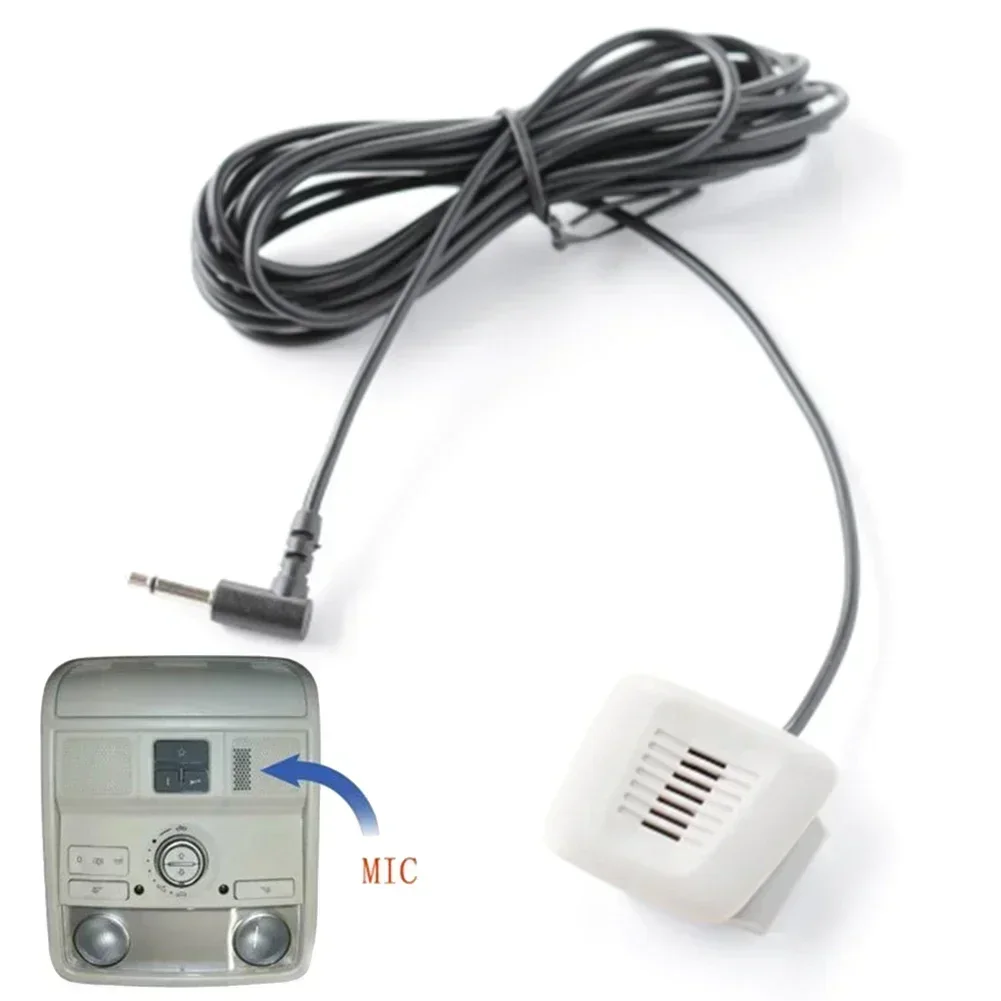 

Car Audio Stereo Wired External Microphone Mic Car 3.5mm Microphone For BMW Car Roof Panel 3.5mm MIC Microphone