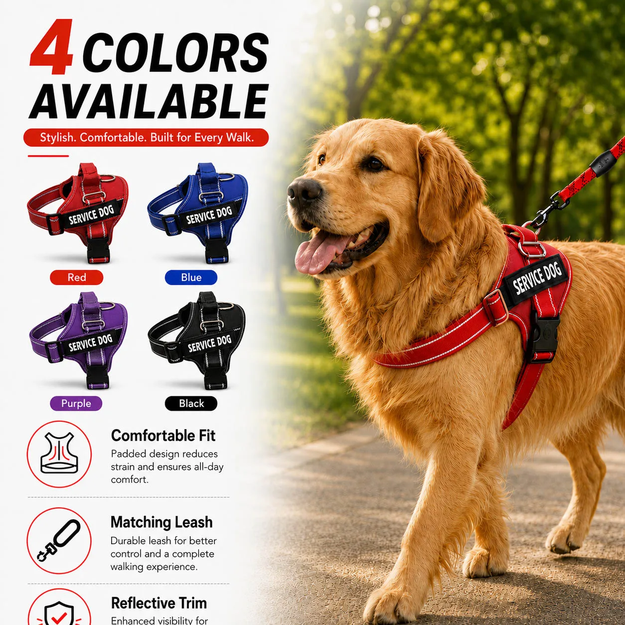 Personalized Reflective Harness 6
