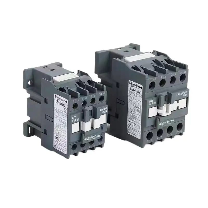 

New Schneider AC Contactor LC1N 0910/1210/1810/2510/3210 24V 36V 48V 110V 220V 380V 1NC/1NO