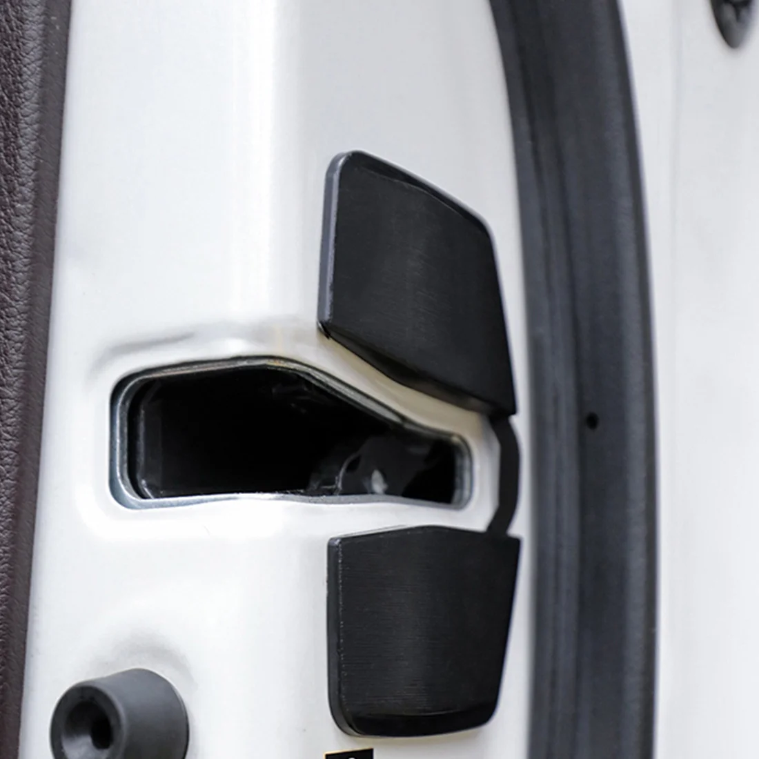 AT77 1Set Car TRD Door Lock Buckle Upgraded Stabilizer Cover Latches Stopper For-Lexus-Toyota Series Eliminate Abnormal Space