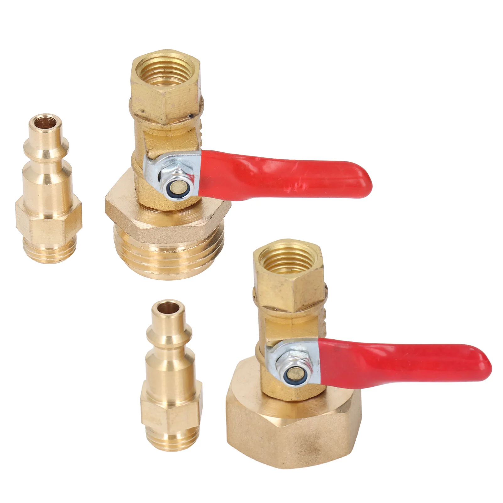 خرطوم حديقة Winterize محول متانة طويلة الشتاء محول سريع 1/4in ذكر موصل سريع النحاس لليخوت RV