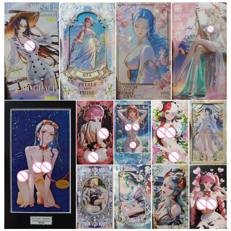 

Аниме One Piece Нико Робин Нами Ямато Нефертари Д Виви Ута Перона Коллекционные карты Рождественские подарки на день рождения Детские игрушки