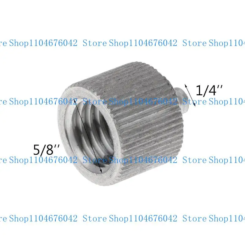 5ASD 5/8 إلى 1/4 "Adpater لـ 1/4 Thread La-Ser Level & RangeFinder 5/8" Tripod