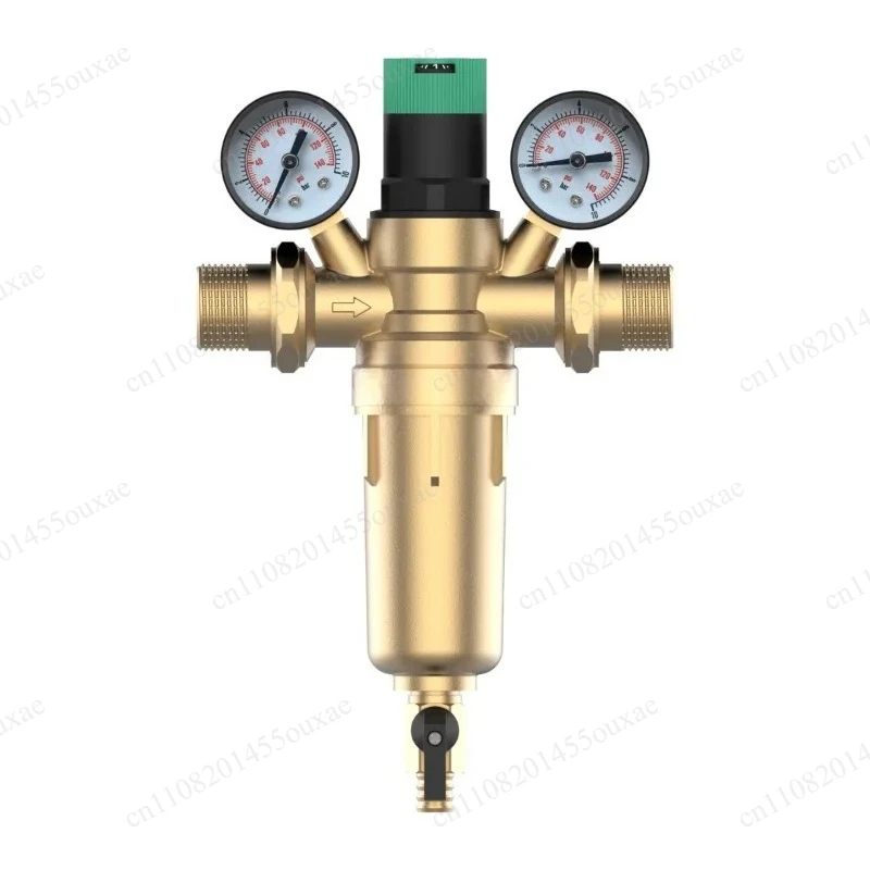 Commercial Front Water Filter Copper Body High Flow Anti Scale Household Water Purification System