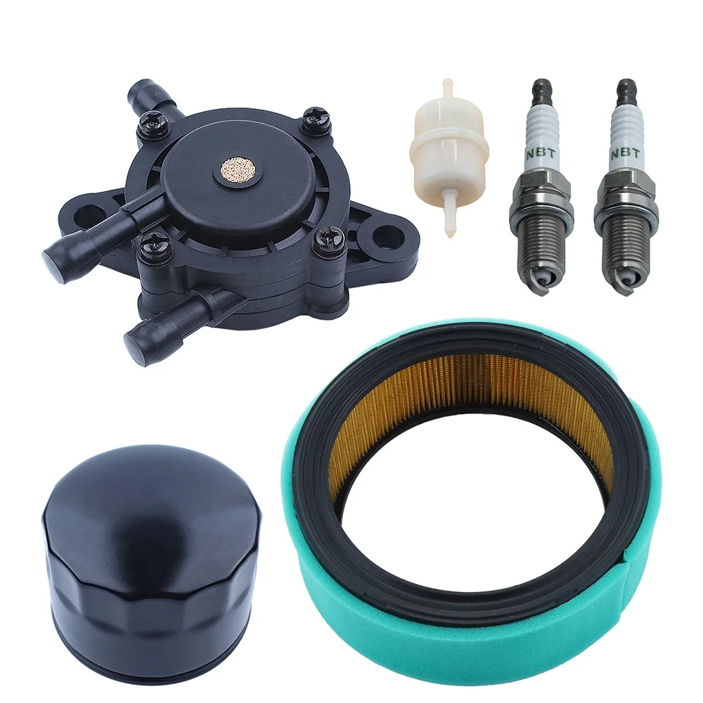 

Комплект для обслуживания двигателя газонокосилки: воздушный фильтр, топливный насос, масляный фильтр для Kohler CH18 CH20 CH22 CH23 CH25 CV17 CV18 CV19 CV20 CV22