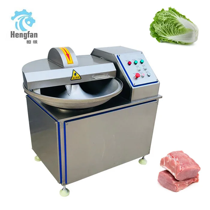 20L 40L Electric Commercial Multi-function Meat Vegetable Food Chopper Machine With Bowl Cutter Mixer