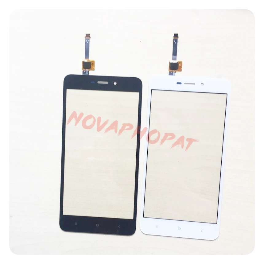 Novaphopat For Redmi Note 3 4 6 Pro 4A 4X 5A Prime 6A 7A 7 S2 Y2 Y1 Go Touch Screen Digitizer Glass Sensor Panel