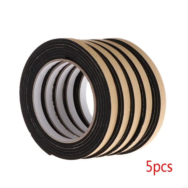 A0NC 5Pcs 2M Gas Stove for Gap Cooker Slit Antifouling Strip Seal Ring Tape Kitchen T