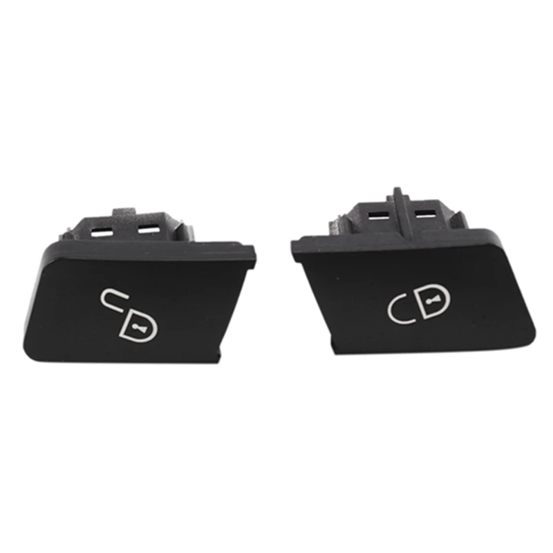 1 Pair Black Door Lock Switch Button Lock Switch 2049058402 For Mercedes-Benz C-Class E-Class GLK-Class W204 W207 W212