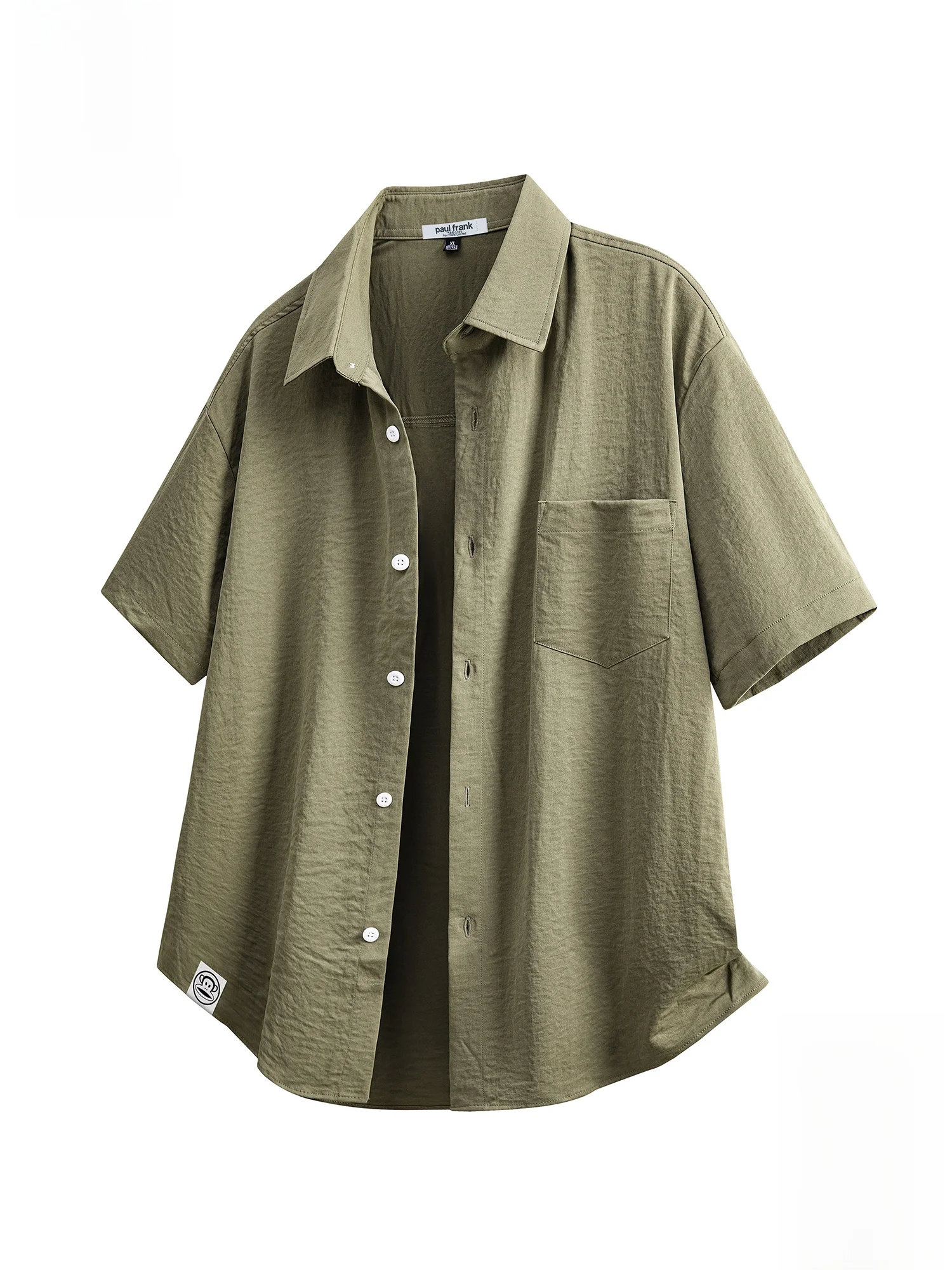 

Футболка Paul Frank M свободного кроя с коротким рукавом, дышащая, легкая, летняя, модная, брендовая, с принтом Monkey Mouth, повседневная