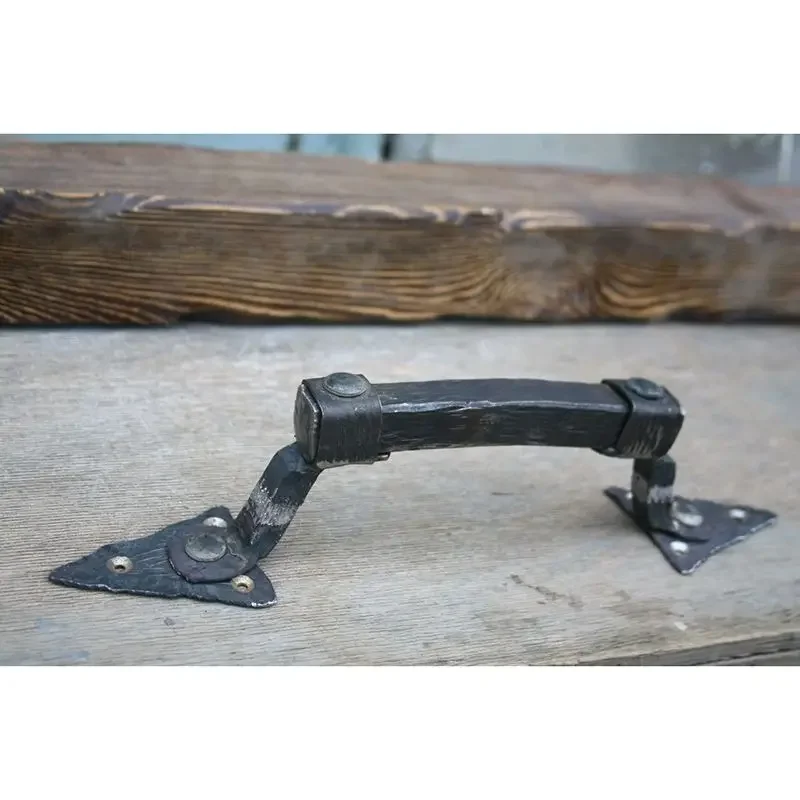 Wrought iron handle vintage cabinet door, handle vintage drawer handle furniture accessories