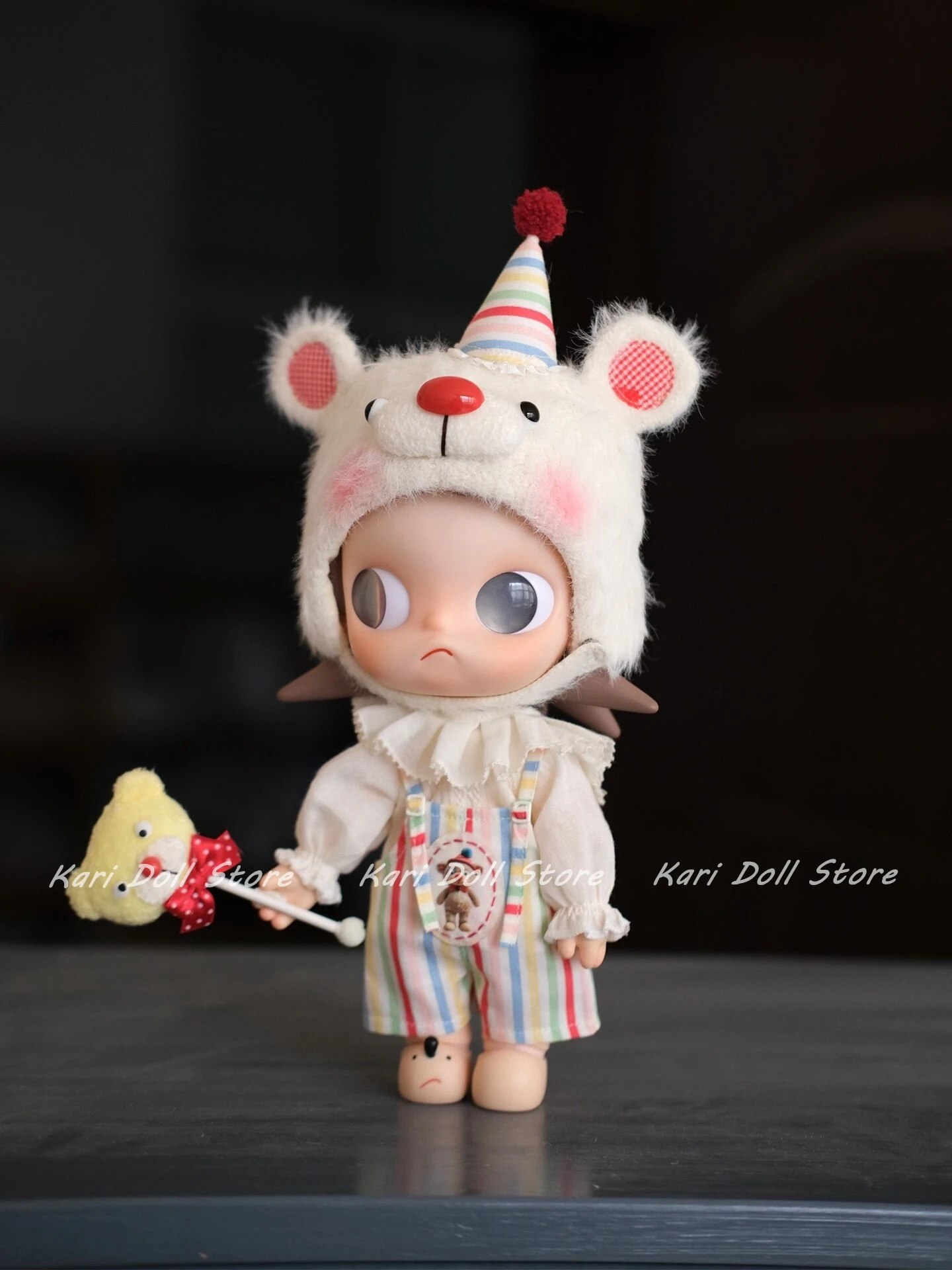 Kari Store Handgemaakte kleding voor Zsiga 1l8 accessoires Pop 8-punts actiefiguur Joker Bear set