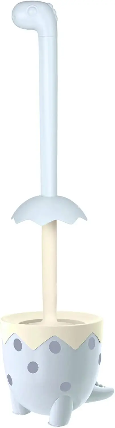 

Щетка для унитаза в форме динозавра, щетина TPR, компактный размер, напольная, 1 шт.