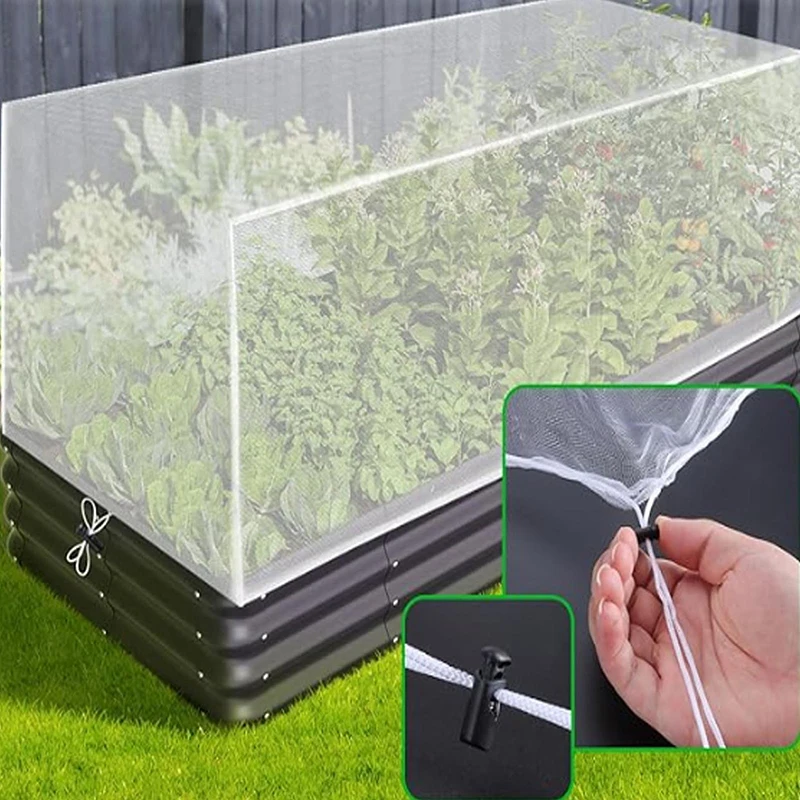 

Plant Protectors From Animals Reusable Drawstring Breathable Gardening Supplies Garden Plant Covers For Indoor Flower Pots