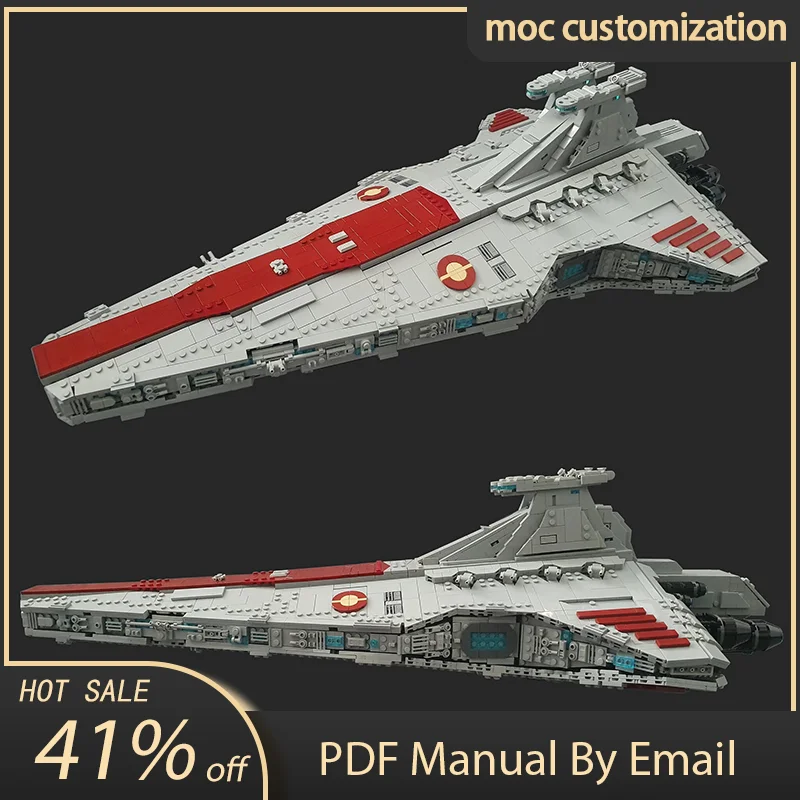 

Star Battle 3818PCS Star Battle Venator-class Destroyer Creative Children Brick Toy Birthday Building Holiday Gift Blocks