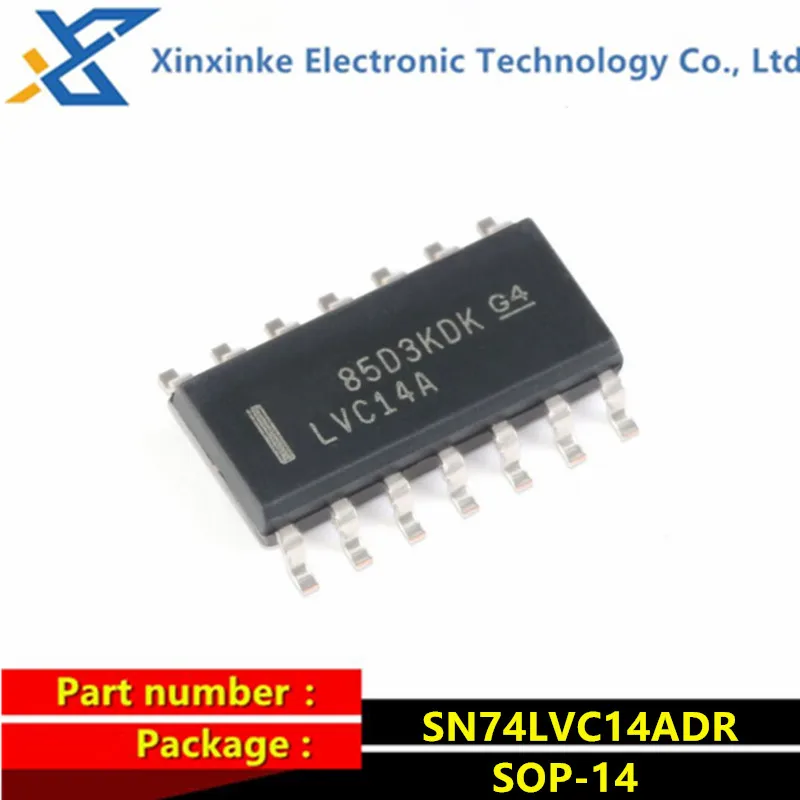 

20PCS SN74LVC14ADR 74LVC14ADR Mark: LVC14A SOIC-14 Inverters Hex Schmitt-Trigger Logic ICs Brand New Original