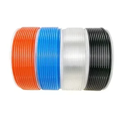 10 Meter Hose Pipe Air Tube Gas Pneumatic Tubing PU Plastic 4mm 6mm 8mm 10mm 12mm 14mm 16mm