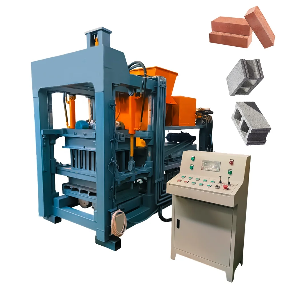 Best Price Automatic Concrete Block Production/Construction Industry Pavement Hollow Brick Making Machine