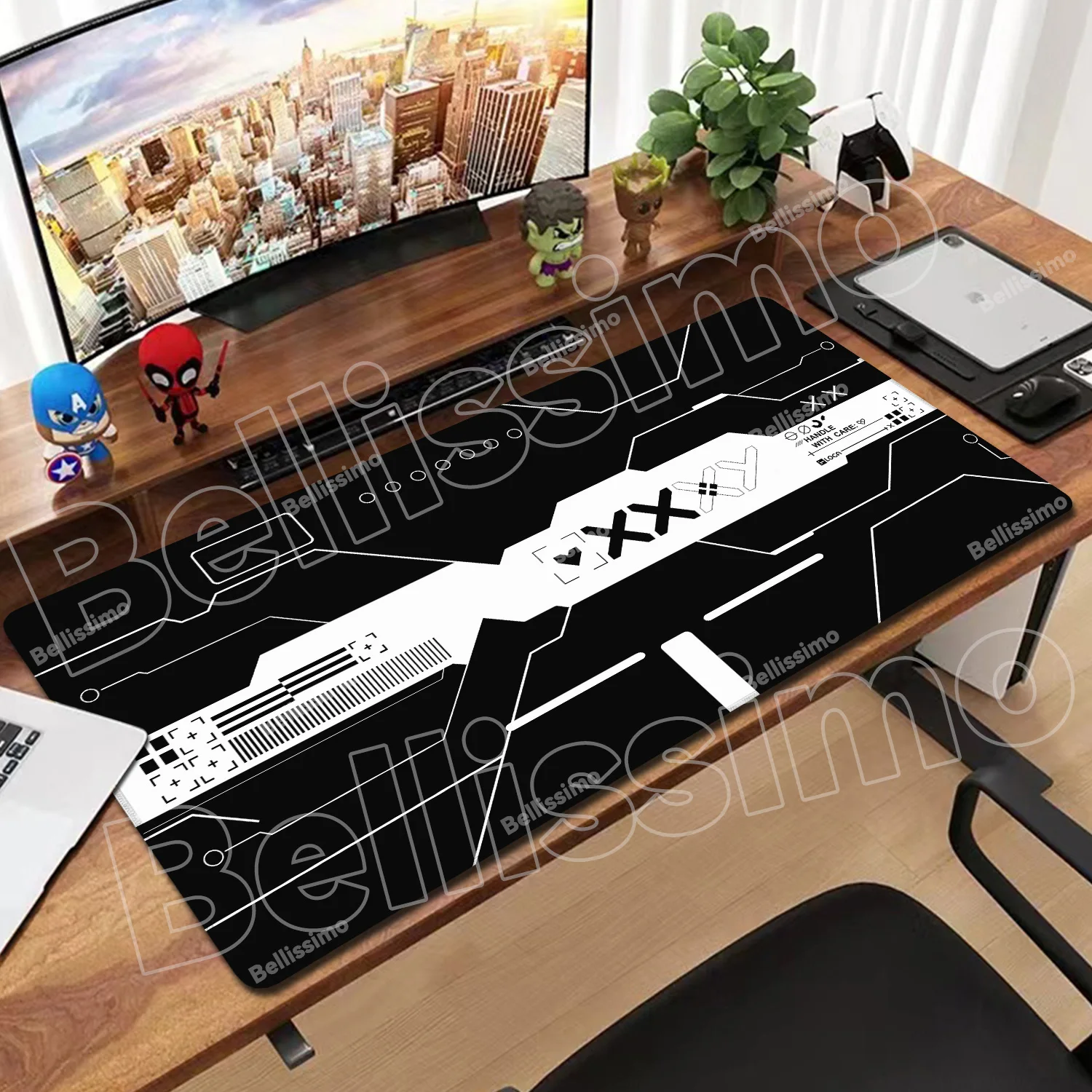 

CSGO Anime Mouse Pads PrintStream Game player Mousepads 400x900 Large Mousepad Gamer anti-slip Rubber Company Desk mat Design