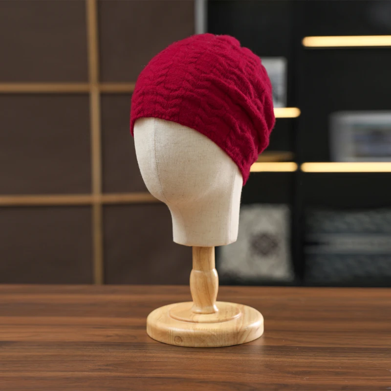 

ZOCEPT новые осенне-зимние женские шапки из 100% мериносовой шерсти, вязаные головные уборы, мягкая теплая модная толстая кепка, 6 цветов, высокое качество