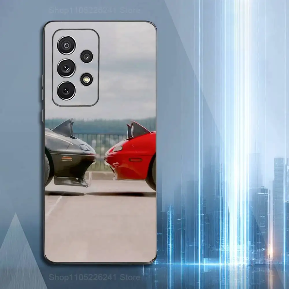 Милый автомобильный телефон M-Miatas M-Mx5 для Samsung S25, S10, S20, S10, S21, S9, S24, S23, Ultra,FE, Plus,Lite, мягкий силиконовый черный чехол